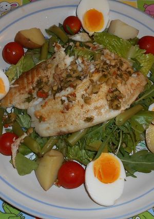 Una foto de Filete de pescado marinado