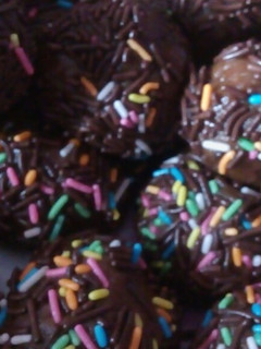 Foto resep Bola bola coklat biskuit
