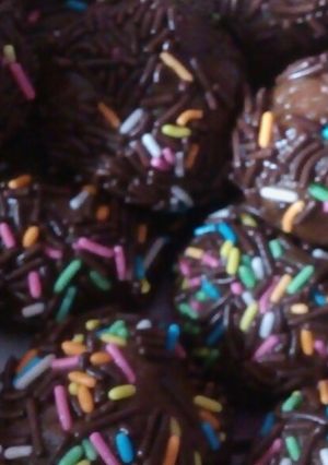 Foto resep Bola bola coklat biskuit