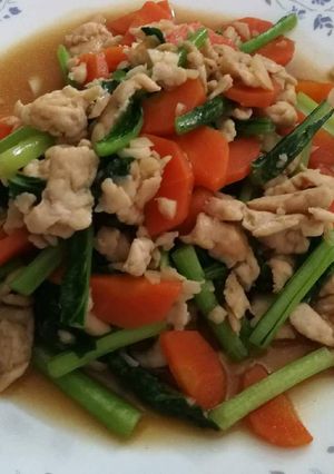 รูปของ ไก่ผัดผักจอมยุทธ์