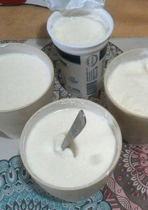 Una foto de Yogurt firme