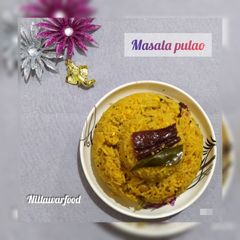 A picture of Veg masala Basmati rice pulao.