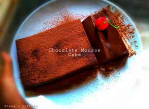 Foto resep #Chocolate Mousse Cake