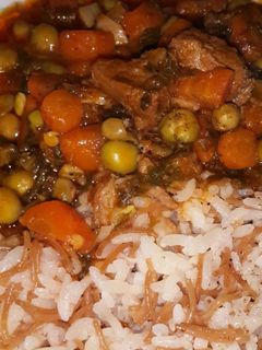 صورة لوصفة يخنة بازيلا
