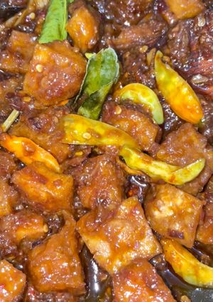 Foto resep Oseng Mercon Krecek