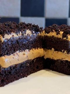 O poză a rețetei Dalgona Mocha cake 😍.
