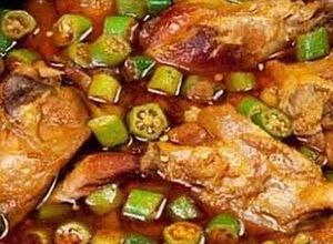 Foto de Ensopado de Quiabo com Frango