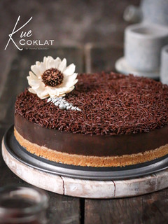 Foto resep Kue Coklat (Pudding Pie)