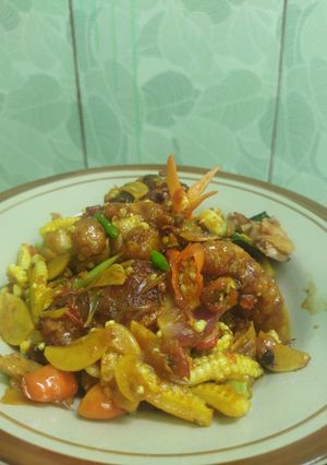 Foto resep Ayam Bawang Putren 🌽🌽