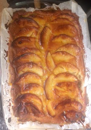 Una foto de 🍎Tarta de manzana casera🍎