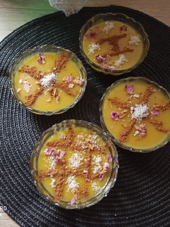 عکسی از دستور فرنی آرد گندم