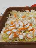 Ensalada de Patata, Langostinos y Endivias