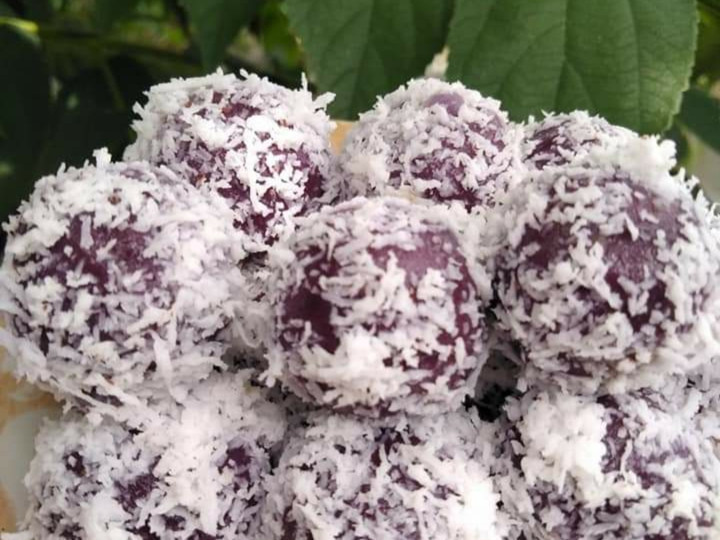 Cara Memasak Klepon ubi ungu Bahan Sederhana