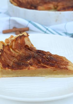 Une photo de Tarte aux pommes à la cannelle