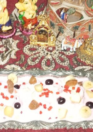 A picture of Rasmalai Tiramisu eggless.