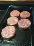 Hamburguesas de carne magras