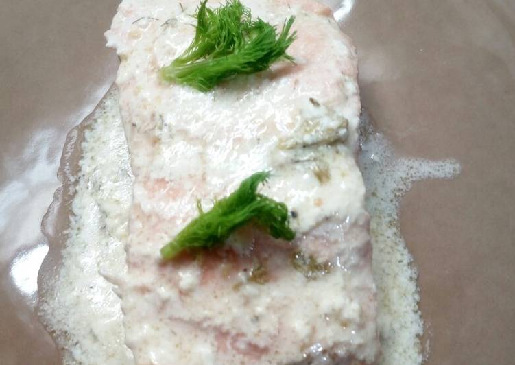 Salmone alla greca