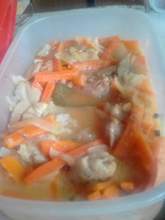 Una foto de Pollo al escabeche