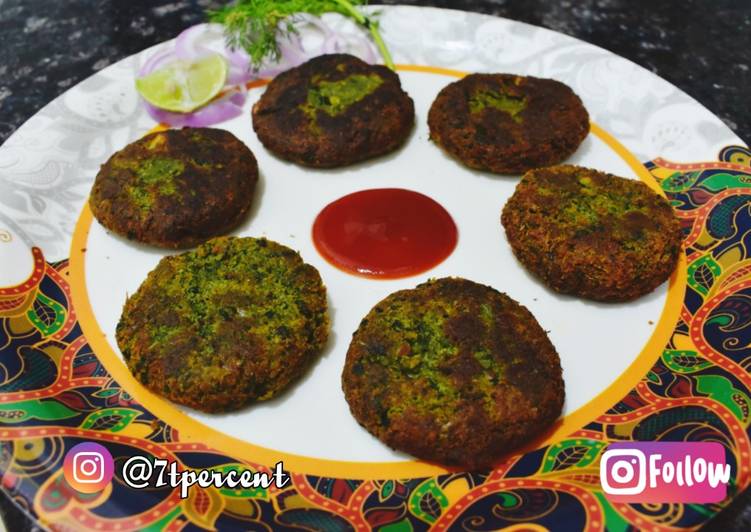 Palak Choley Tikki