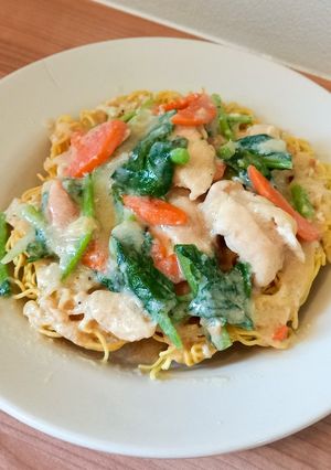 Foto resep Mie goreng siram - Rad na (ราดหน้า)