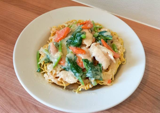 Anti Ribet, Bikin Mie goreng siram - Rad na (ราดหน้า) Enak Terbaru