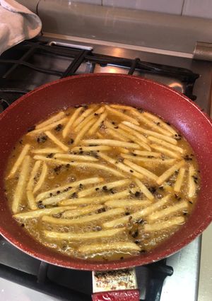 Una foto de Papas a la francesa al estilo Sonorense