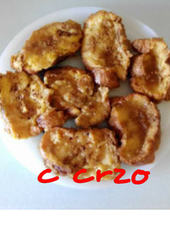 Una foto de Torrijas en el microondas