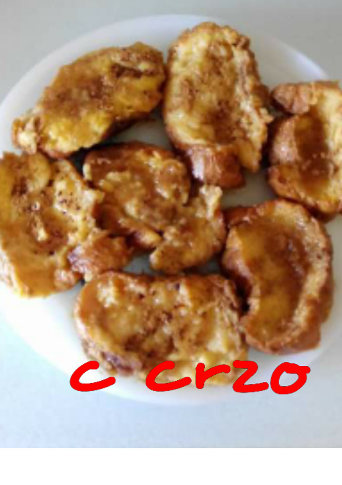 Una foto de Torrijas en el microondas