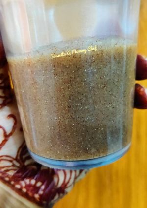 A picture of Ragi porridge.