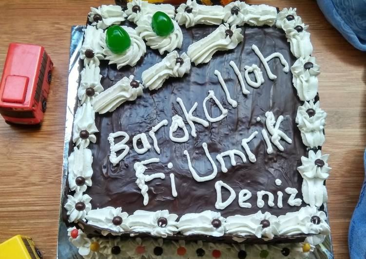 dari awal hingga akhir  Birthday Cake yang Enak Banget