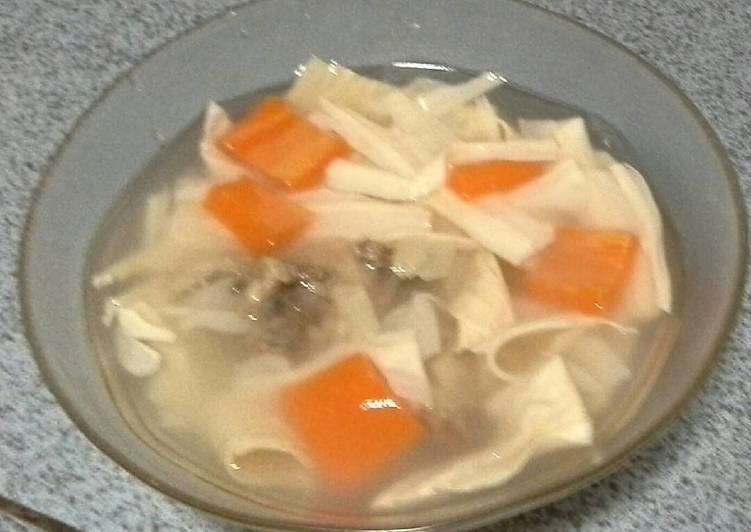 Resep Sup kembang tahu oleh Jenny.L Kitchen - Cookpad