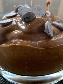 Una foto de Postre de chocolate nutritivo para deportistas