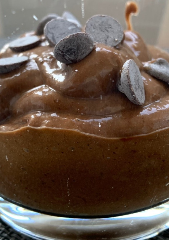 Una foto de Postre de chocolate nutritivo para deportistas