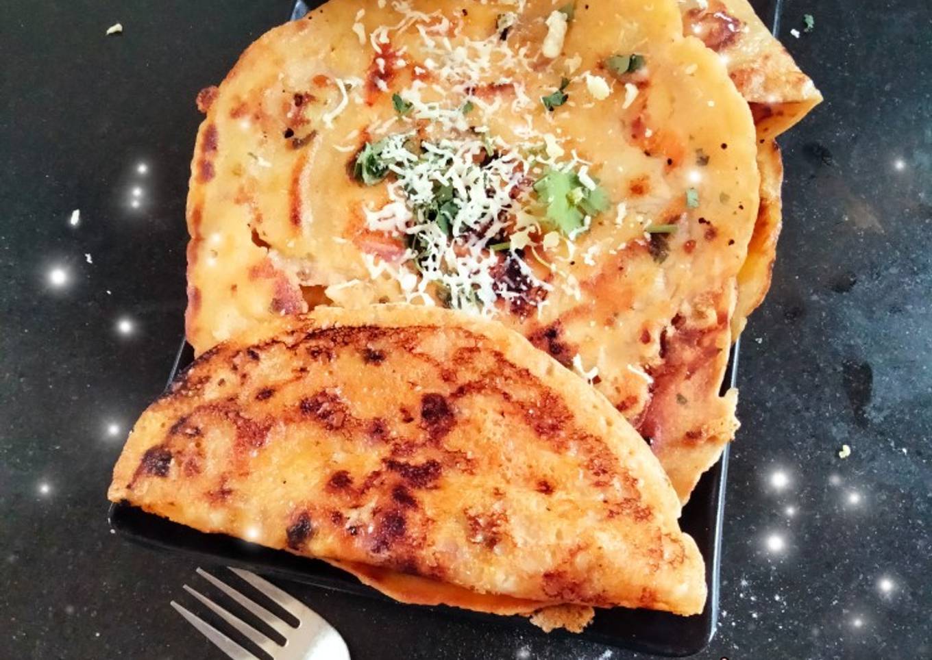 Masala Rice flour chilla (chawal ke Aate ka tasty chilla)