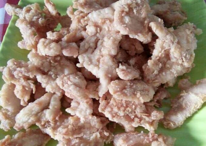 Ayam fillet crispy renyah