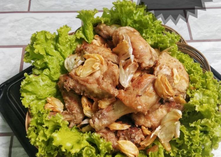 Cara Gampang Menyiapkan Ayam Goreng Bawang Putih yang Lezat