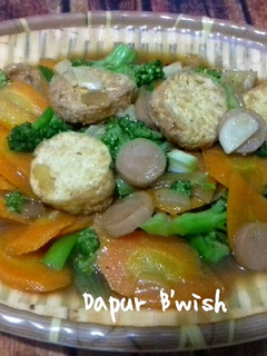 Foto resep Cah Tofu Vegie Delight