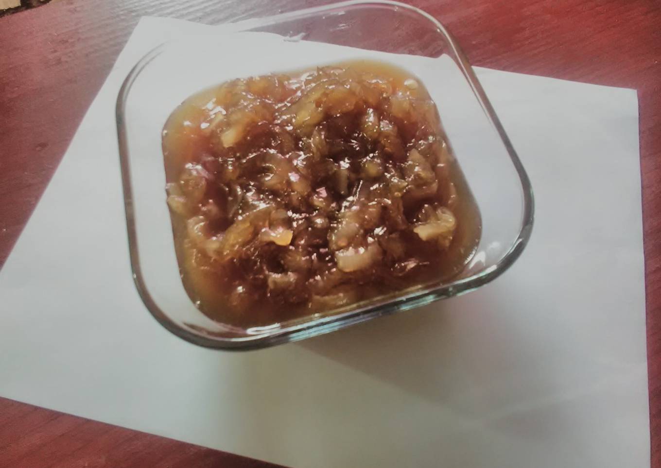 Cebollas caramelizadas con 3 ingredientes