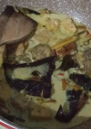 Foto resep Kotokan ikan pe tempe terong