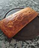 Budín de coco y limón sin harina