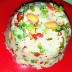 A picture of Rava Upma.