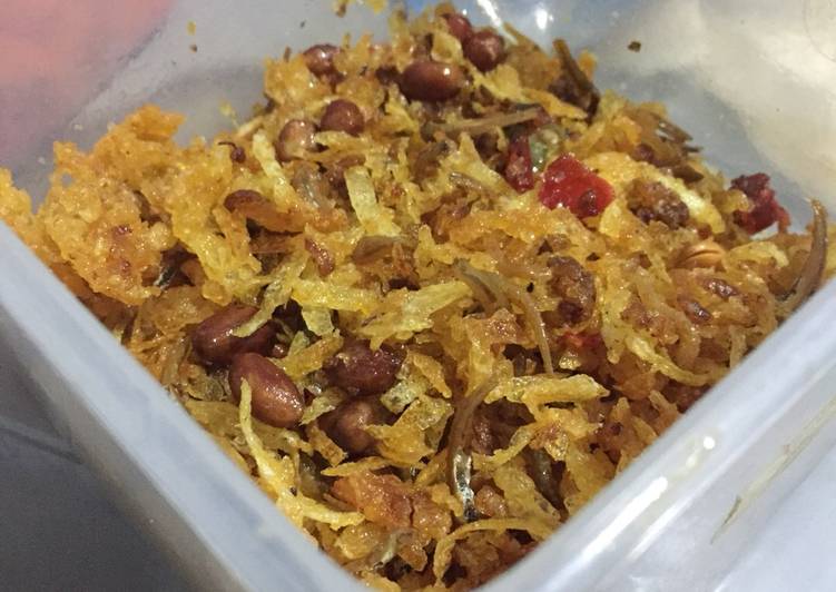 Cara membuat Kentang Kering / Kentang Mustofa Sederhana dan Mudah Dibuat