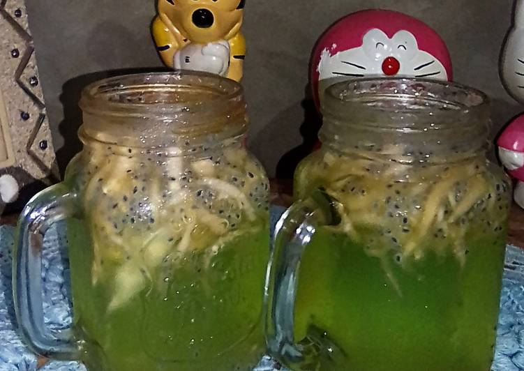 Cara Memasak Es Timun Suri Selasih yang Enak