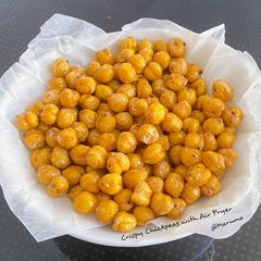 A picture of Perfect Crispy Chickpeas with Air Fryer.