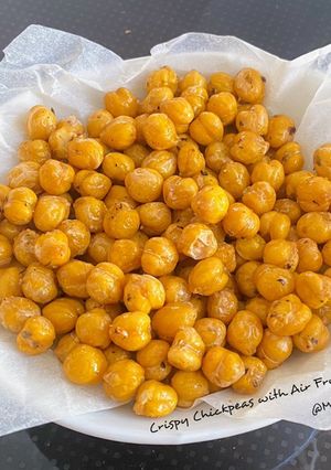 A picture of Perfect Crispy Chickpeas with Air Fryer.