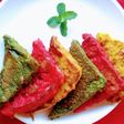 Tricolour Toast Bread
