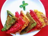 Tricolour Toast Bread
