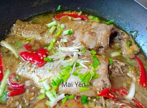 Hình của món Cá kho tương.