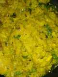 Banana stem stir fry(Thor ghonto)