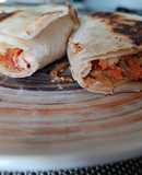 Wraps de pollo y verduritas